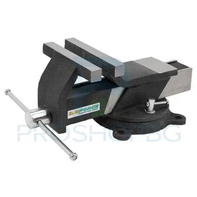 Въртящо стоманено менгеме iLOFORCE – 4", 6" и 8" (100 / 150 / 200 мм) Здрави, надеждни и универсални менгемета с въртяща се основа – подходящи за всяка работилница. Предлагат се в три размера според нуждите ви.