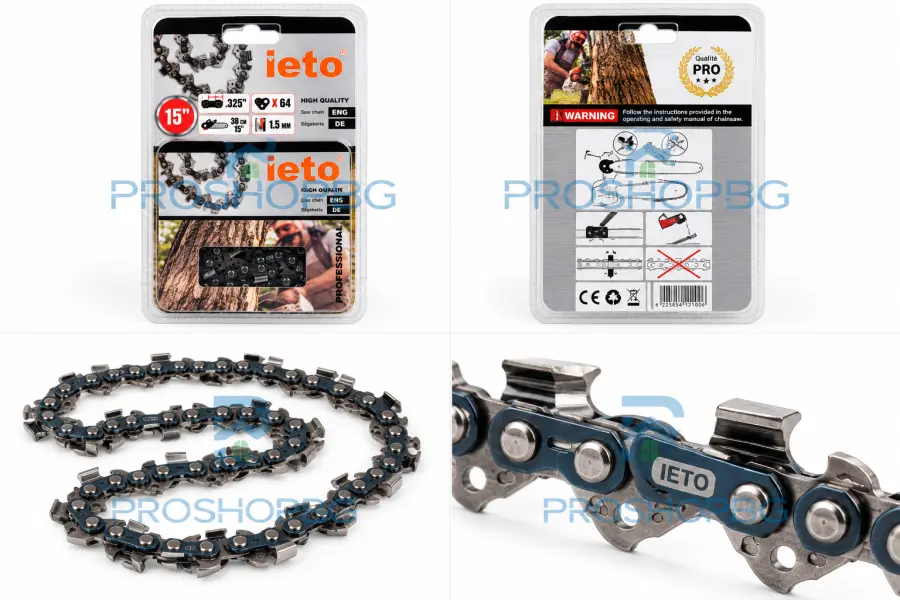 Верига за бензинова резачка IETO – 13″ – 14″- 15″ и 16″